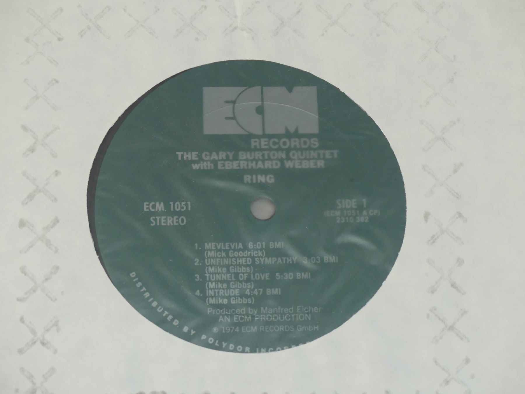Vinyles: GARY BURTON QUINTET + EBERHARD WEBER: RING - ECM 1051 – Neuf (Voir description) à Fahrwangen par Swirl2 2
