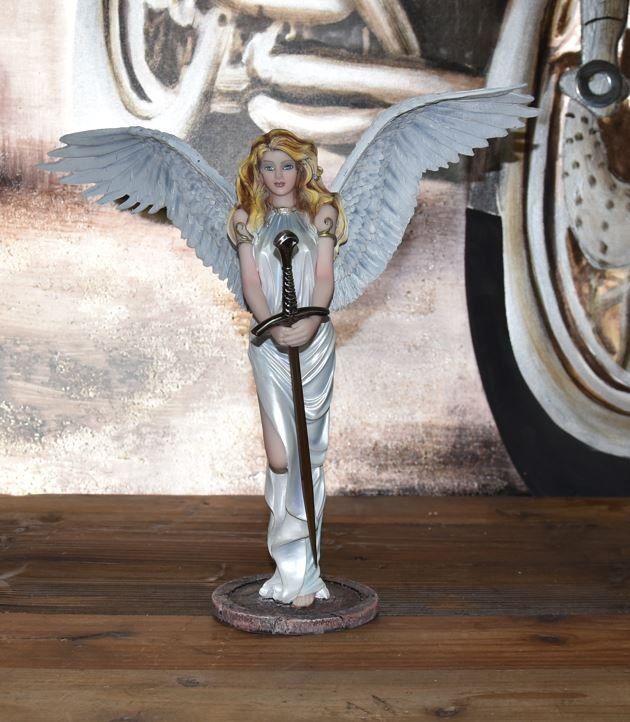 Statuette: Engel Azrael mit Brieföffner – Nuovo e nell'imballaggio originale da Menziken venduto da _Goldis_ 2