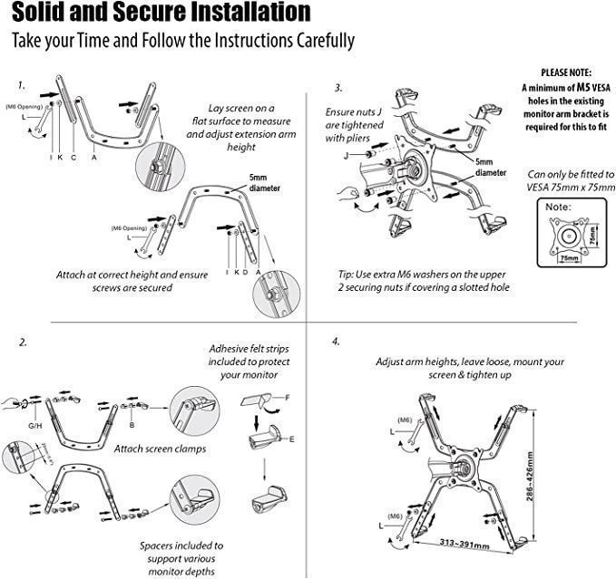 Unità & Adattatore: Invision Nicht-VESA-Adapterkit – Nuovo e nell'imballaggio originale da Zürich venduto da Mobberhund 8