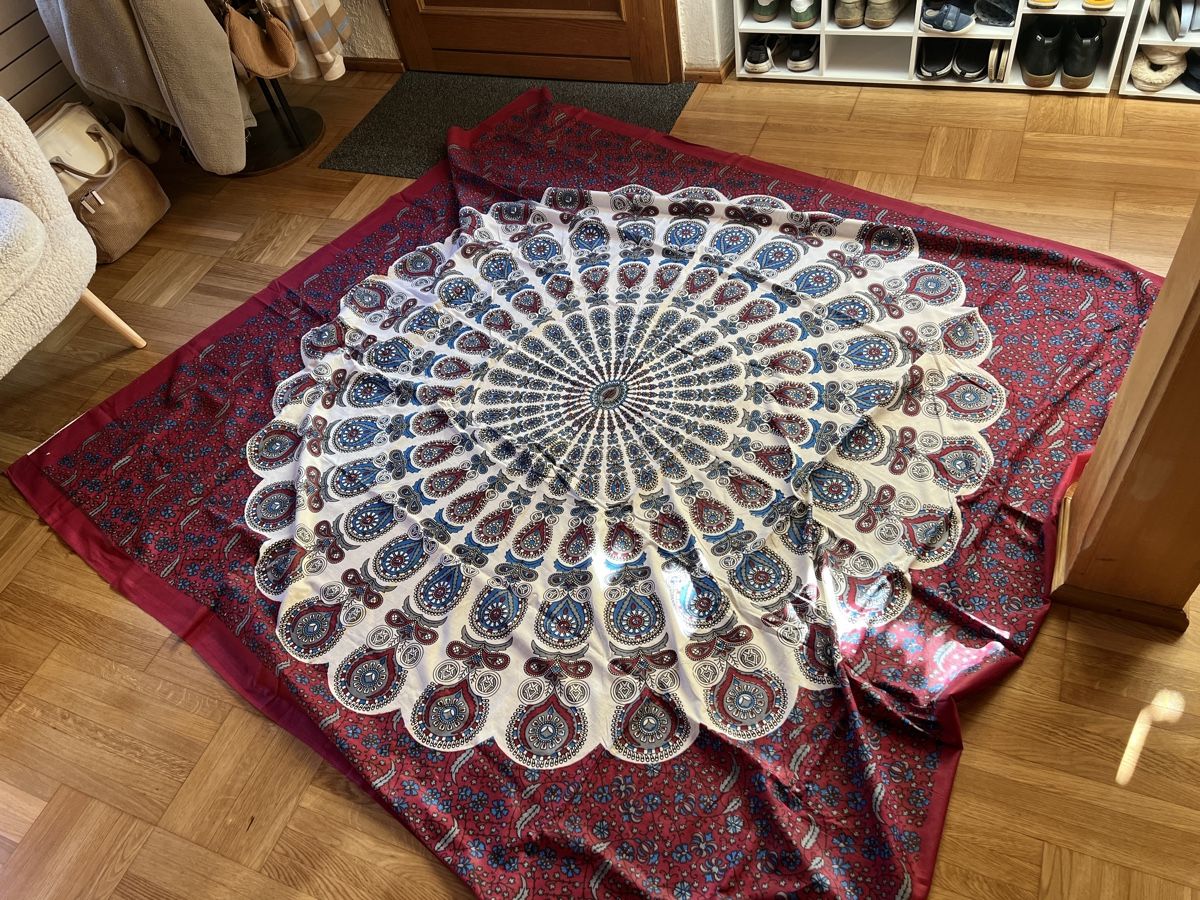 Alle Dekorationen: Wandtuch Mandala Boho – Neu (gemäss Beschreibung) aus Remetschwil von Rory_89