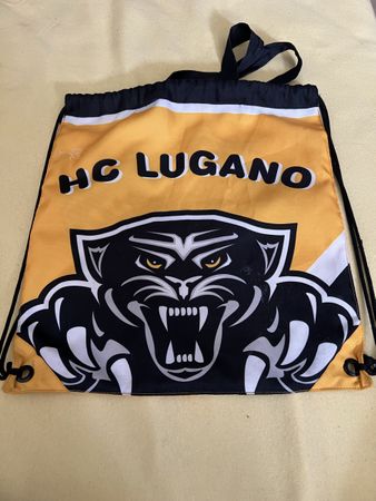 HC Lugano Sportbeutel Turnbeutel Fan Tasche