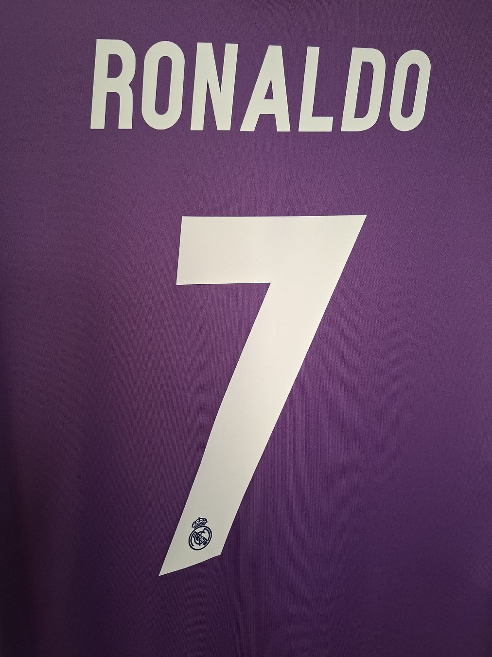 Real Madrid Canottiere & Pantaloni: RONALDO #7 Original Real Madrid 2016-17 Away Trikot – Usato da St-Léonard venduto da SwissDealsJersey 3