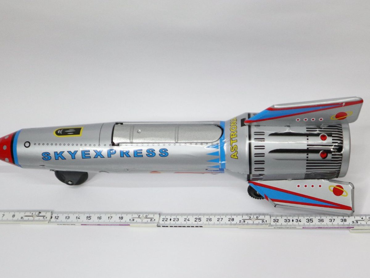 Jouets: Blech Rakete Skyexpress Spaceship Friktion – Neuf (Voir description) à Eschenbach SG par Astalavista 5