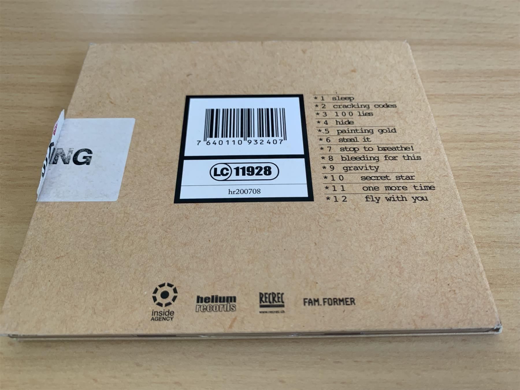 CDs: Blush – Cracking Codes – D'occasion à Rikon im Tösstal par Alpenmutz 1