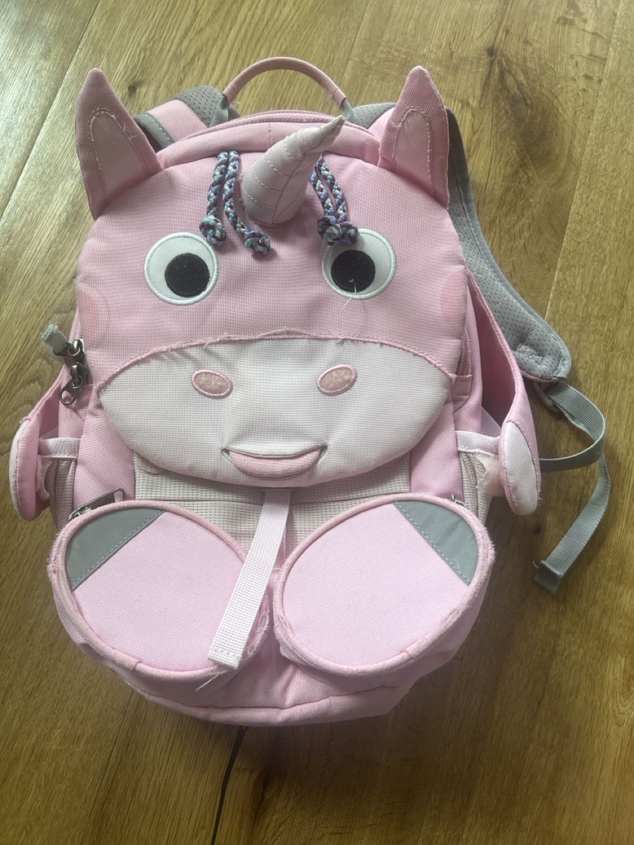 Affenzahn Borse & Zaini: Kinderrucksack Affenzahn Einhorn Rosa Gebrauchter Zustand – Usato da Luzern venduto da Portfino