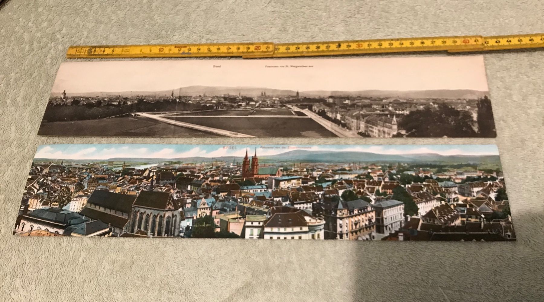 Cartoline postali: Übergrosse Ansichtskarten ,Basel, Original aus der Zeit – Usato da Füllinsdorf venduto da unda2