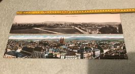 Übergrosse Ansichtskarten ,Basel, Original aus der Zeit