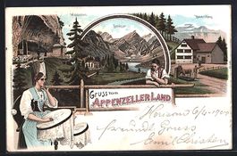 Litho Wildkirchli, Wallfahrtsort mit kl.