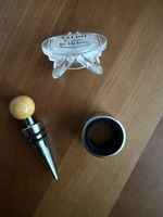 Wine Champagne Prosecco Set Stopper Bottle ring Saver NEU