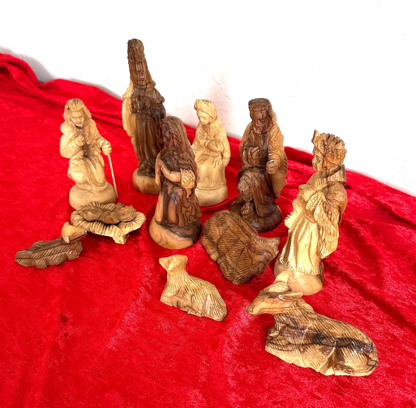 Figurines: Krippenfiguren aus Olivenholz – D'occasion à Zürich par brazerola