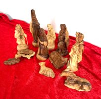 Krippenfiguren aus Olivenholz