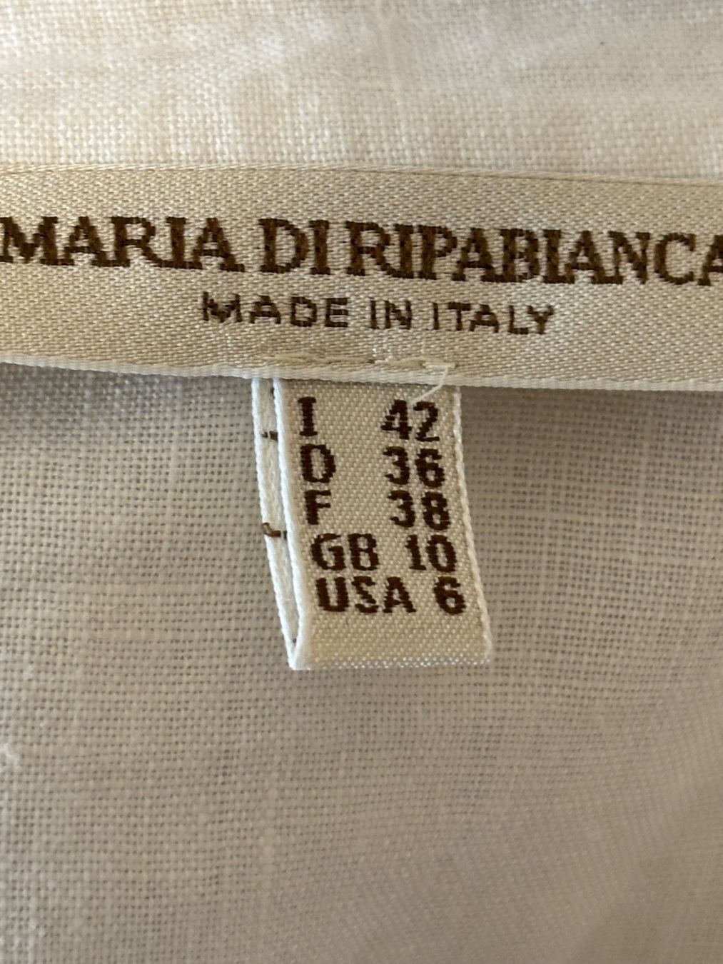 Jacken: Maria Di Ripabianca Blazer 100% Leinen – Gebraucht aus St. Margrethen SG von dijanaO 6