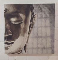 Buddha Bild / Leinwandbild / Wandbild / Deko 60 x 60 cm