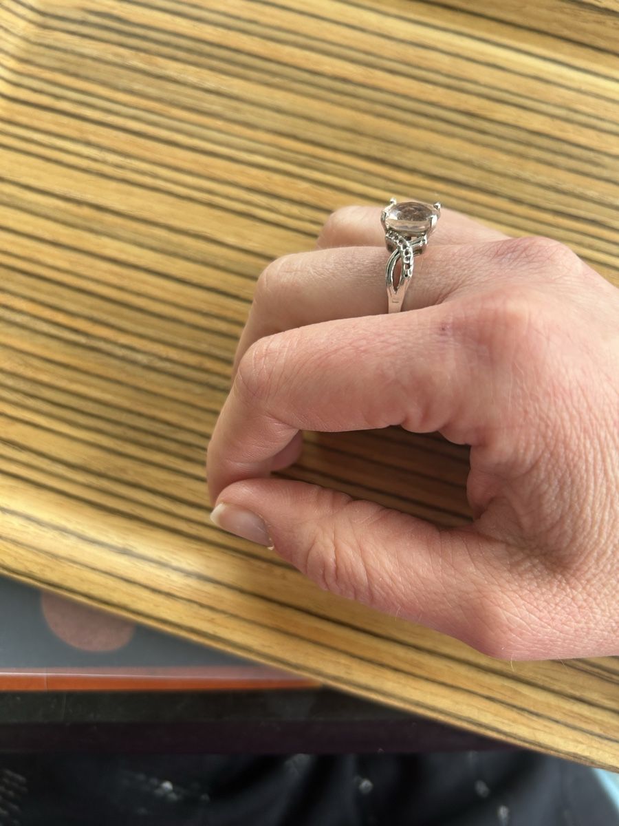 Anelli: Ring Silber mit Morganit – Usato da Birsfelden venduto da Exclusivity 1