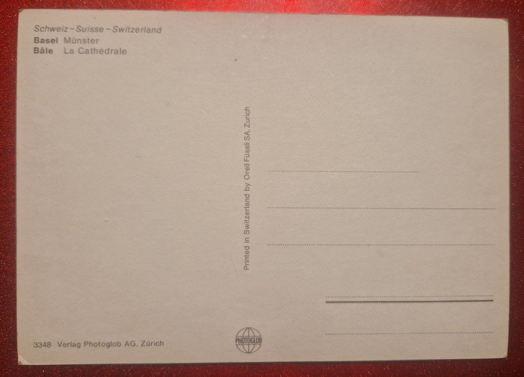 Cartoline postali: Basler Münster - top – Nuovo (secondo la descrizione) da Melchnau venduto da Arthurius 1