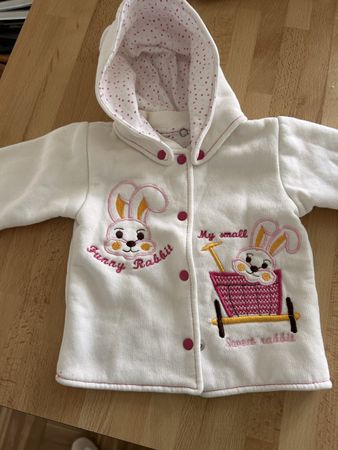 Sweet Bunny Baby Jacket - Perfect for Spring Showers!