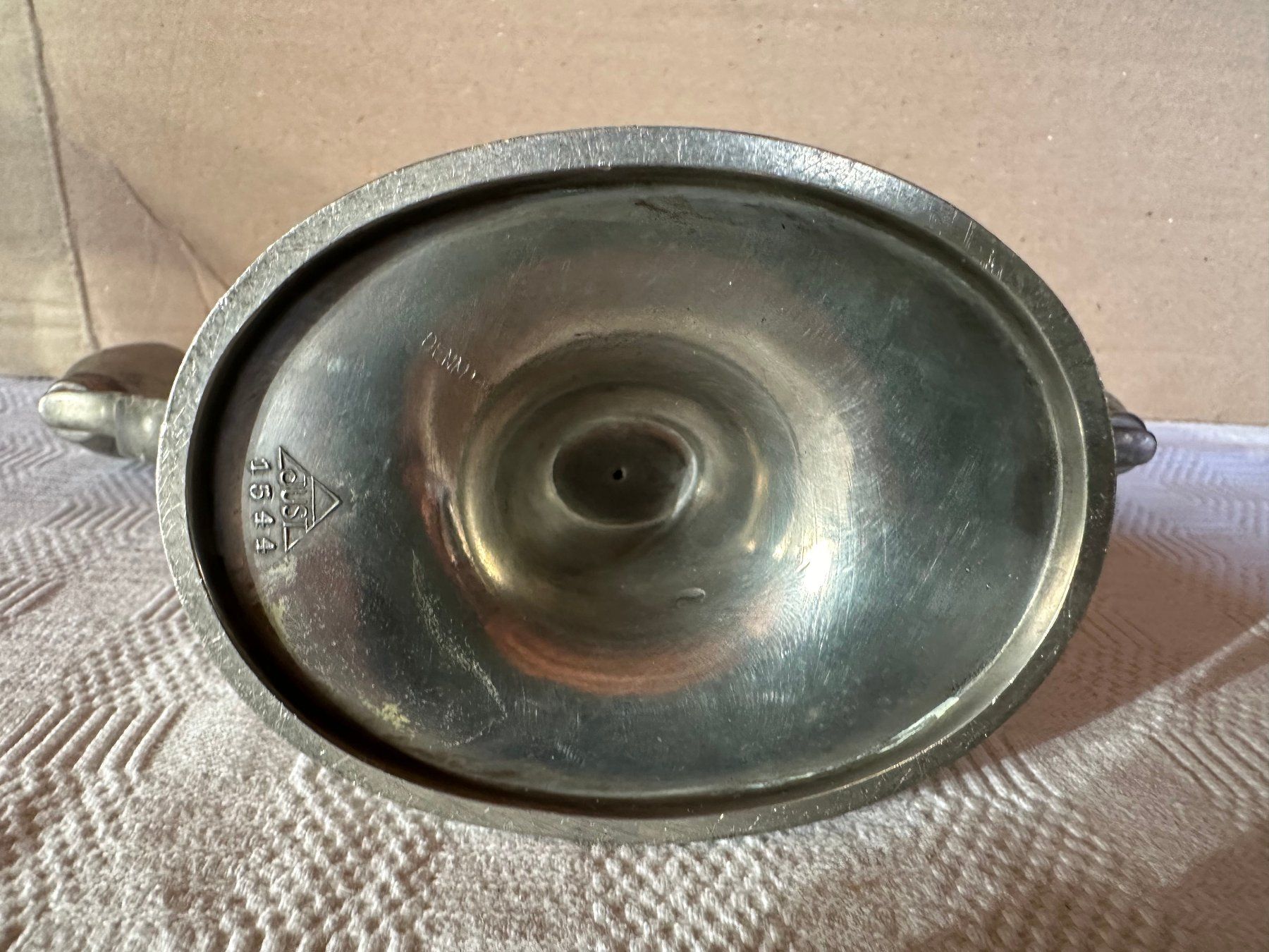 Kerzenständer: Paire de bougeoirs en étain – Gebraucht aus Ste-Croix von BuffetSC 3