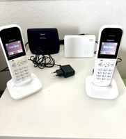 Komplettes Gigaset DECT Telefonsystem mit 2 Mobilteilen, Box