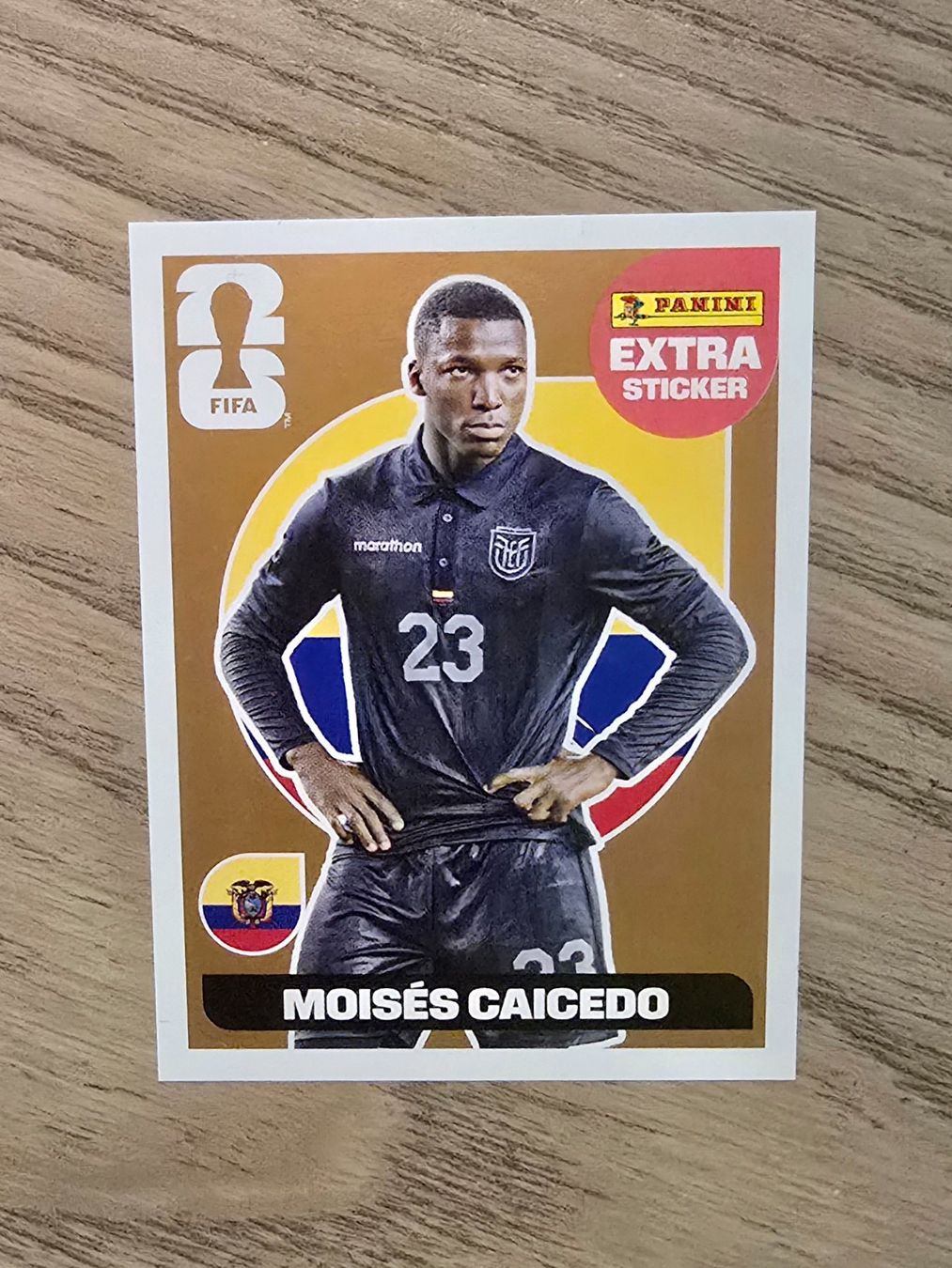 Panini Sammelbilder & Trading cards: Panini FIFA Extra Sticker Moisés Caicedo Ecuador – Neu (gemäss Beschreibung) aus Embrach von Pbrandy
