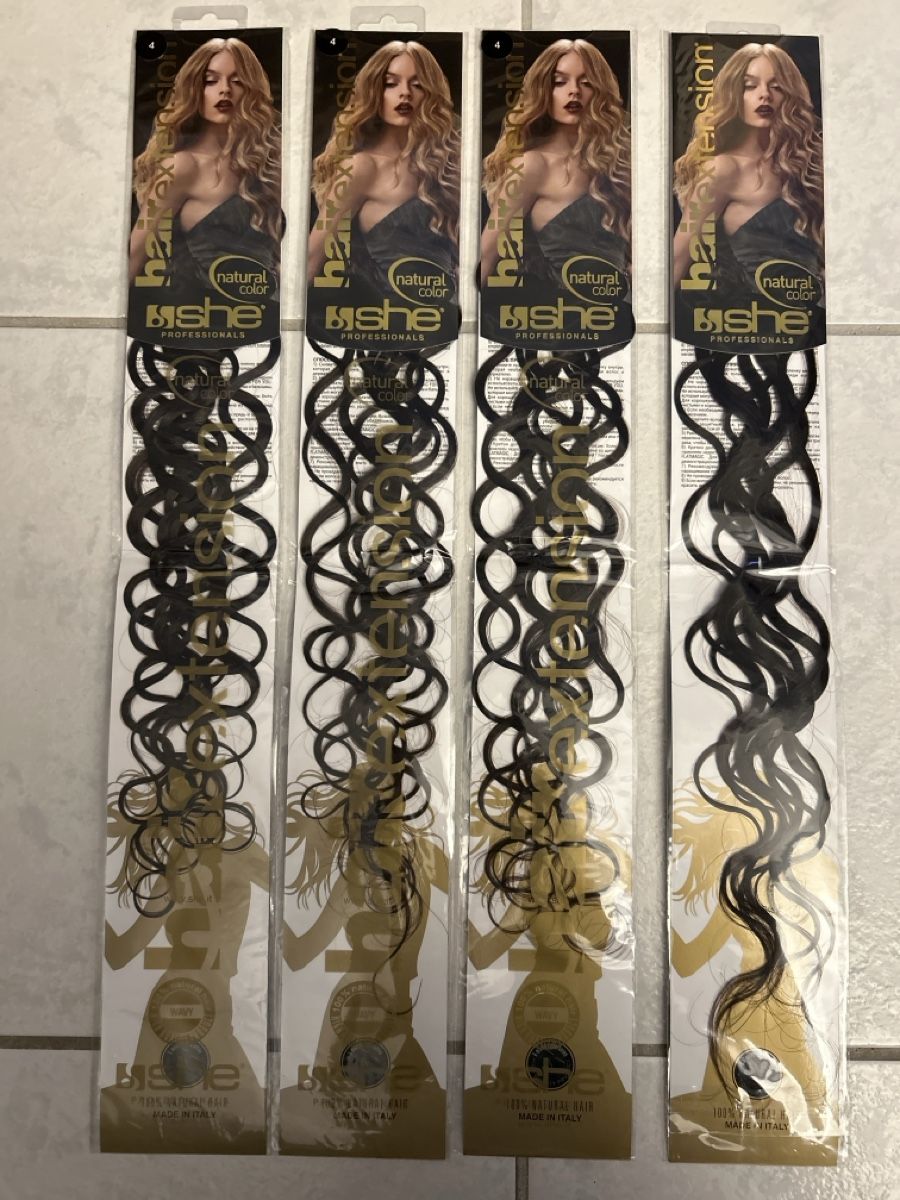 Perücken: Keratin Bonding Haar Extensions - WAVY – Neu und originalverpackt aus Lostorf von Venice16