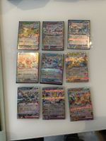 Set di 9 carte Pokémon VMAX giapponesi in condizioni