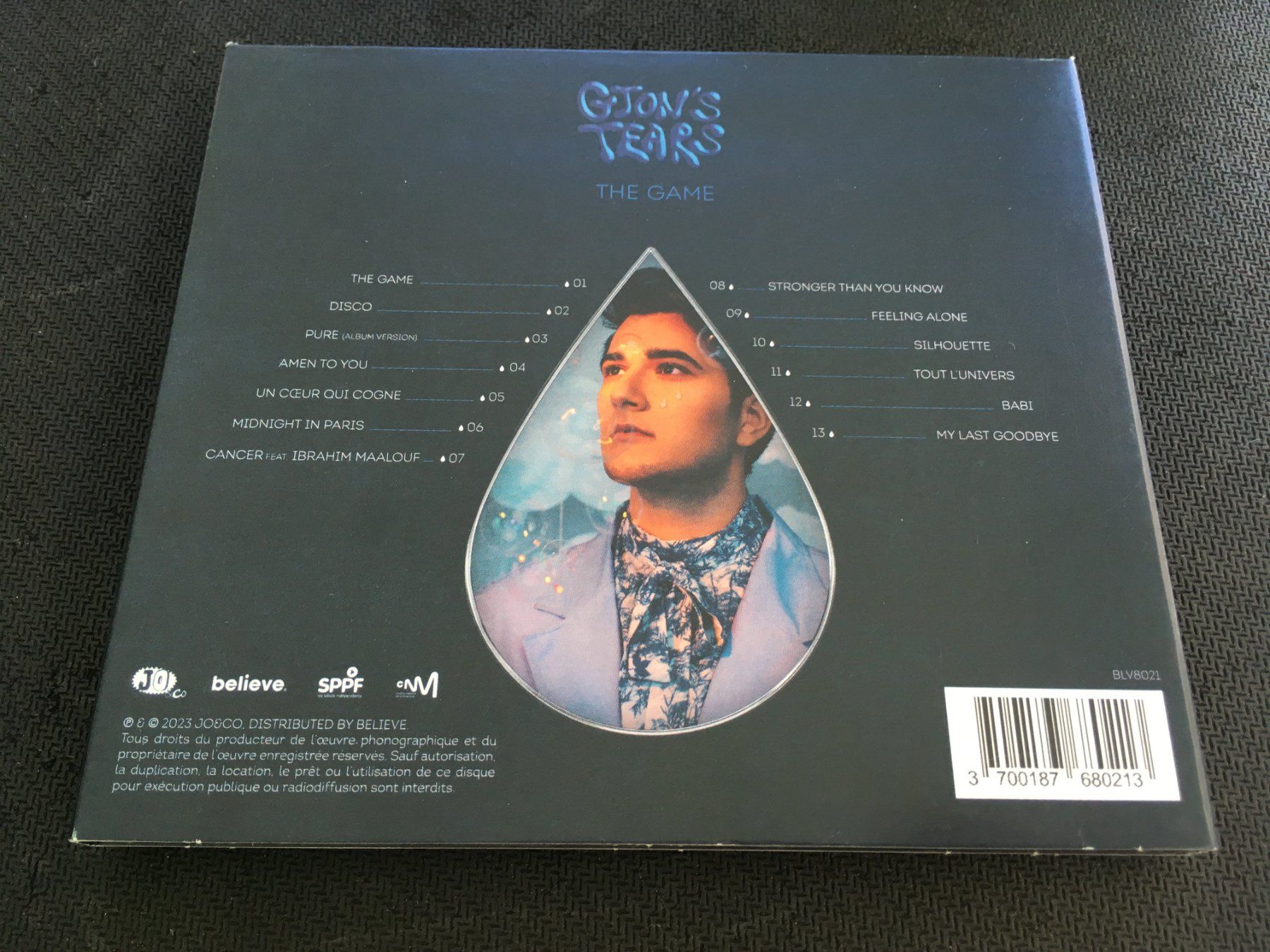 CDs: Gjon's Tears - The Game -CD- – Gebraucht aus St.Gallen von MedienJoe 2