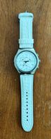 swatch IRONY Damenuhr - Weiss mit Lederband