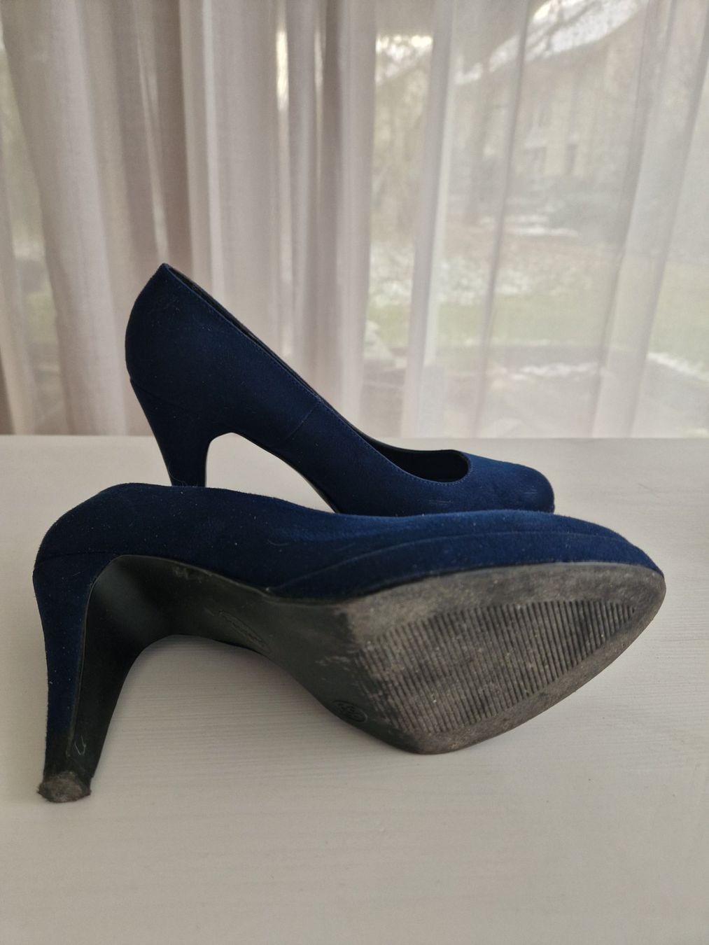 Graceland Damenschuhe: Graceland Pumps Blau Velours – Gebraucht aus Kerzers von Pluto81 2