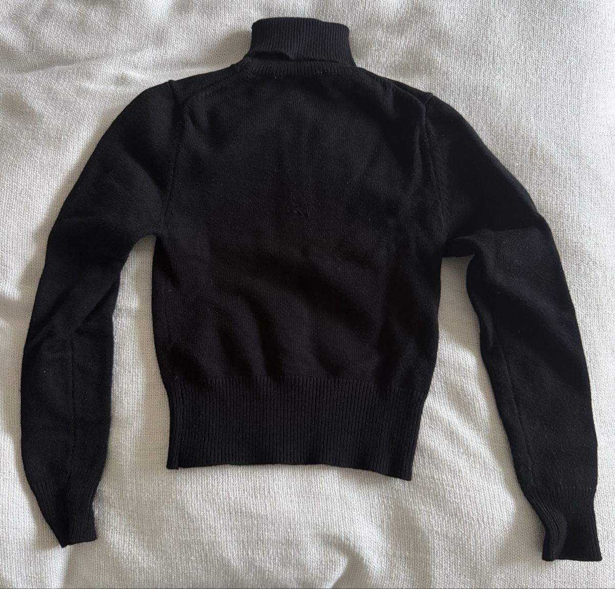 Zara Pullover & Sweatshirts: Pull à col roulé Zara noir, coupe ajustée, taille M – Gebraucht aus Châtelaine von nan_j75j 1
