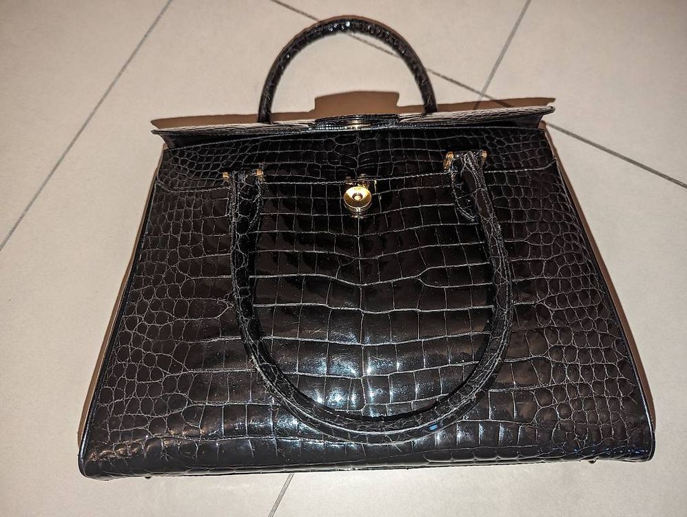 GALPADA 1pezzi Borsa Busta Creativa Stile Alligatore Per Donna Elegante Pochette Pu Per Occasioni Speciali E Shopping - Foto 7