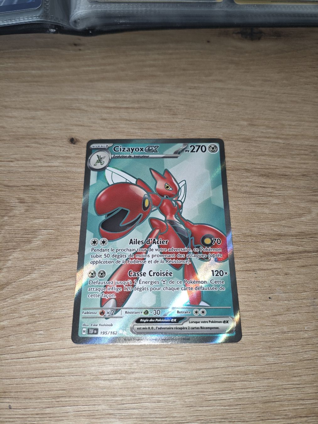 Pokémon Carte collezionabili: Cizayox EX 195/162 FR Force Temporelles – Nuovo e nell'imballaggio originale da Develier venduto da Ant_ckl5