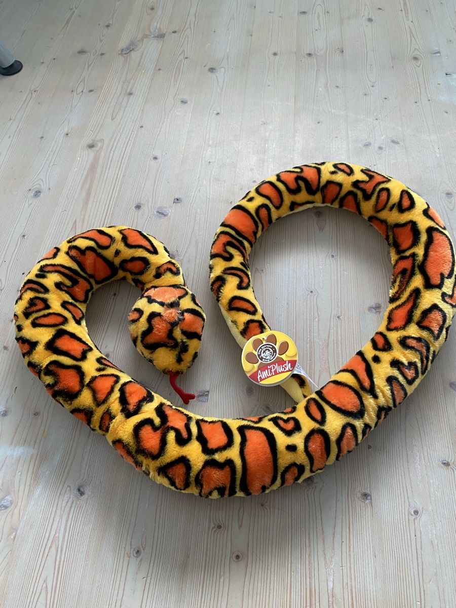 Giocattoli: Peluche Snake – Nuovo e nell'imballaggio originale da Delémont venduto da noe_2dvd 1
