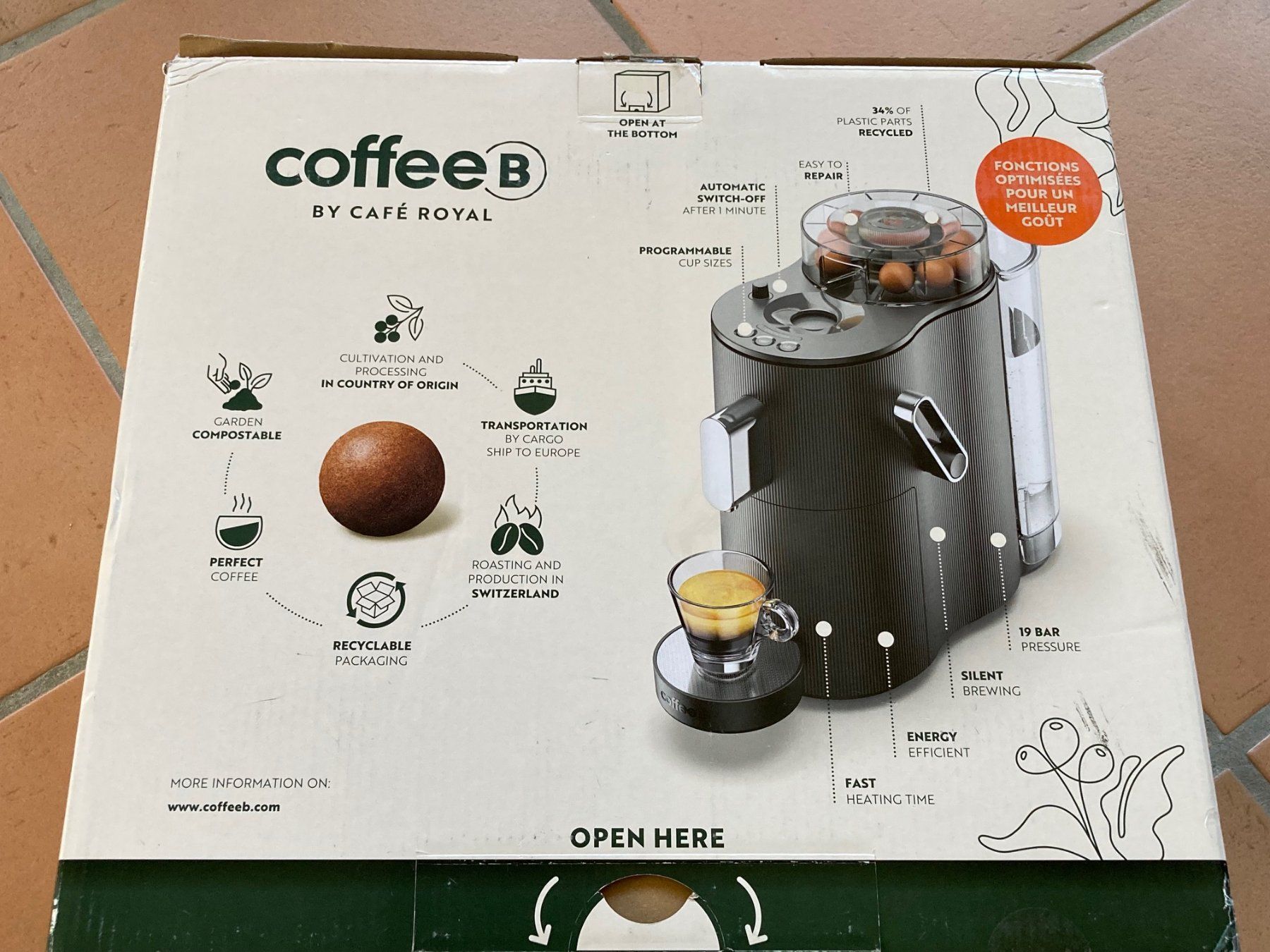 Coffee B Macchine per caffè & Macchine per espresso: Kaffeemaschine Coffee B Globe – Nuovo e nell'imballaggio originale da Appenzell Meister. venduto da Brandfuchs1 2