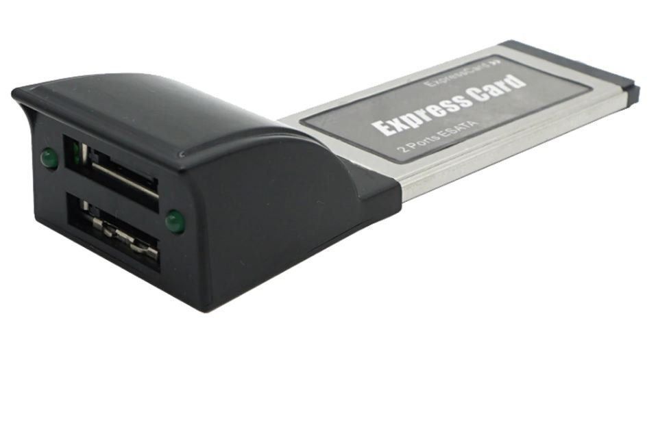 Unità & Adattatore: ExpressCard 34mm auf 2 Port eSata Adapte – Nuovo e nell'imballaggio originale da Unterägeri venduto da RmOnline 3