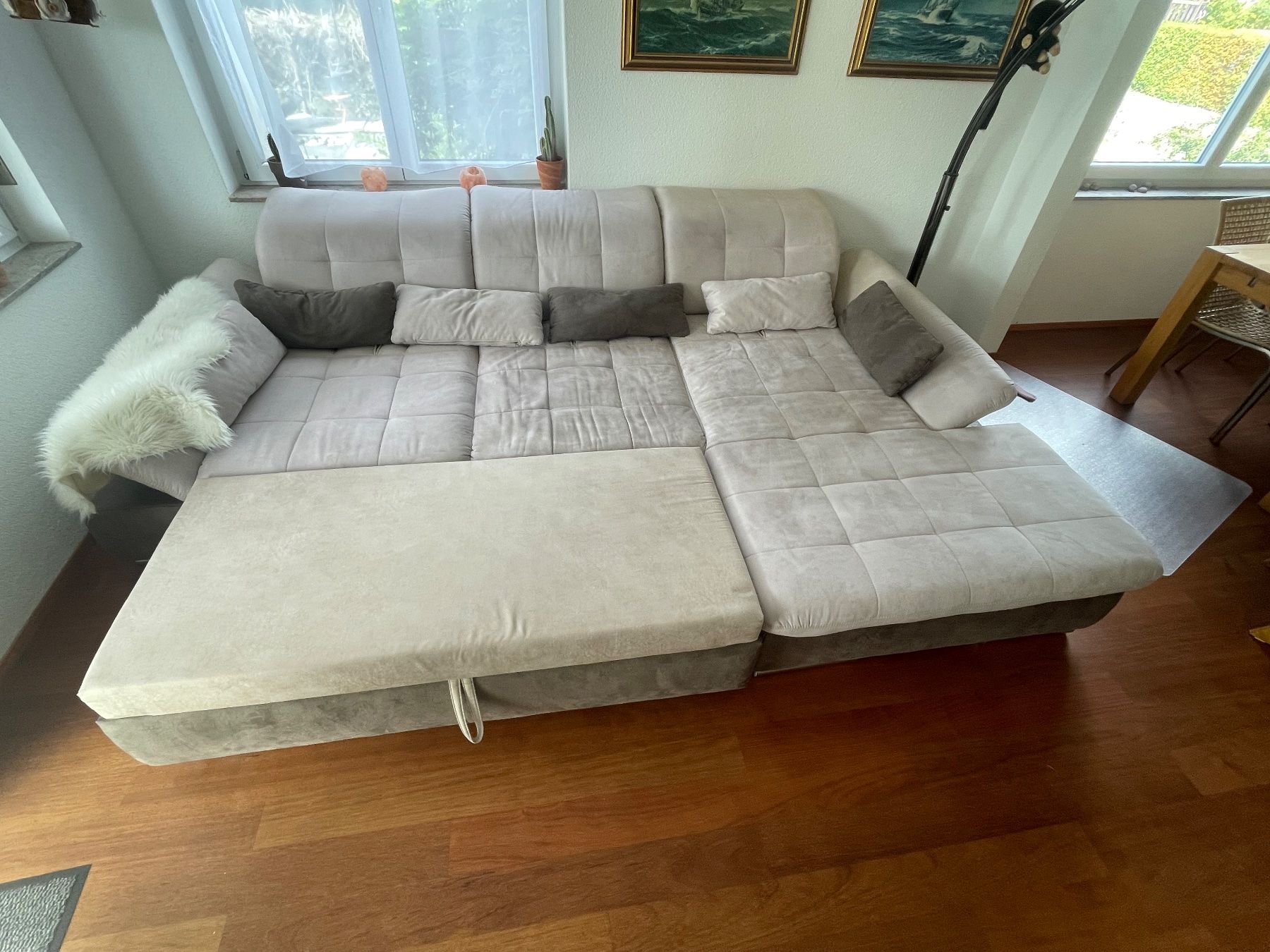 Sofas: Wildledersofa beige – Gebraucht aus Nidau von bergkraut 2