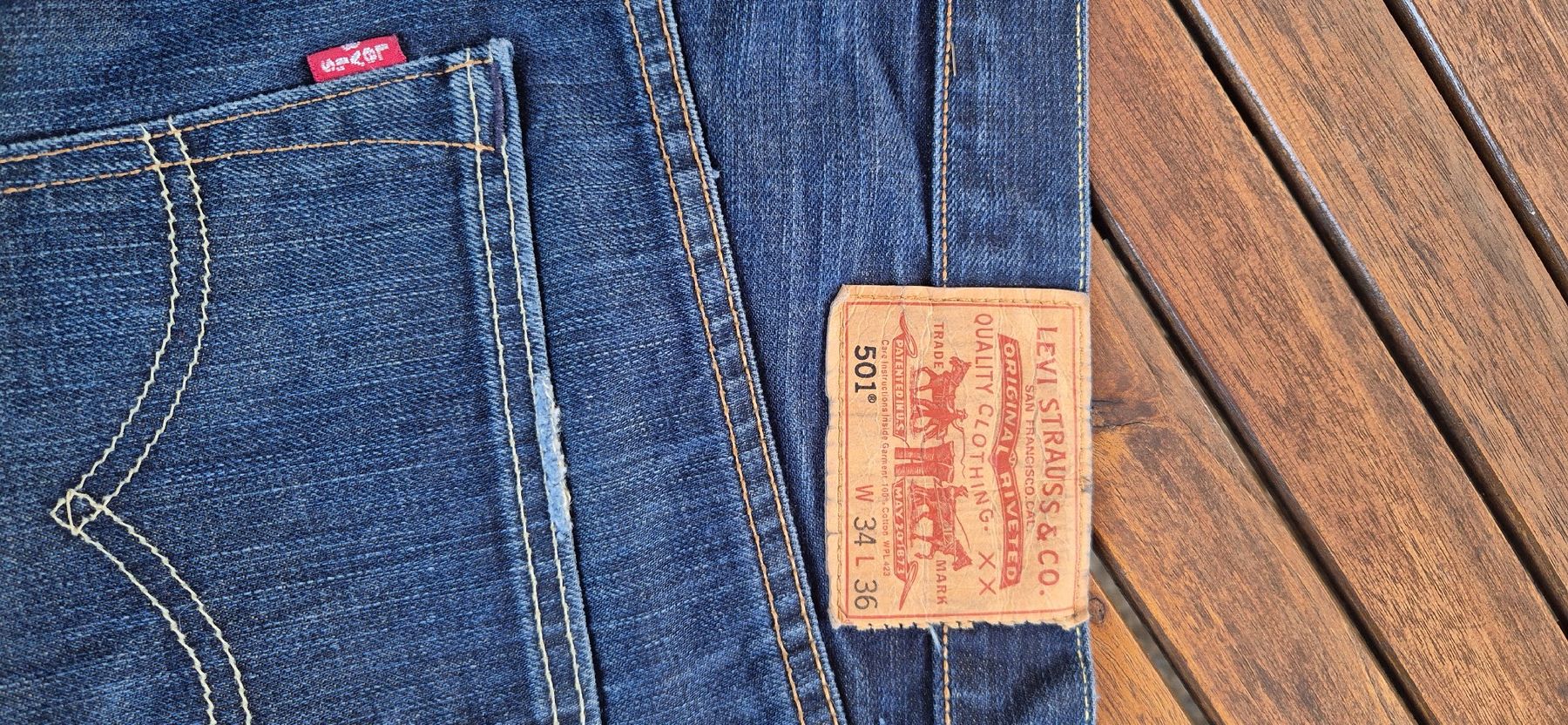 Levi's Jeans: Levis Jean 501 34×36 – Usato da Birsfelden venduto da gui_m5m9 2