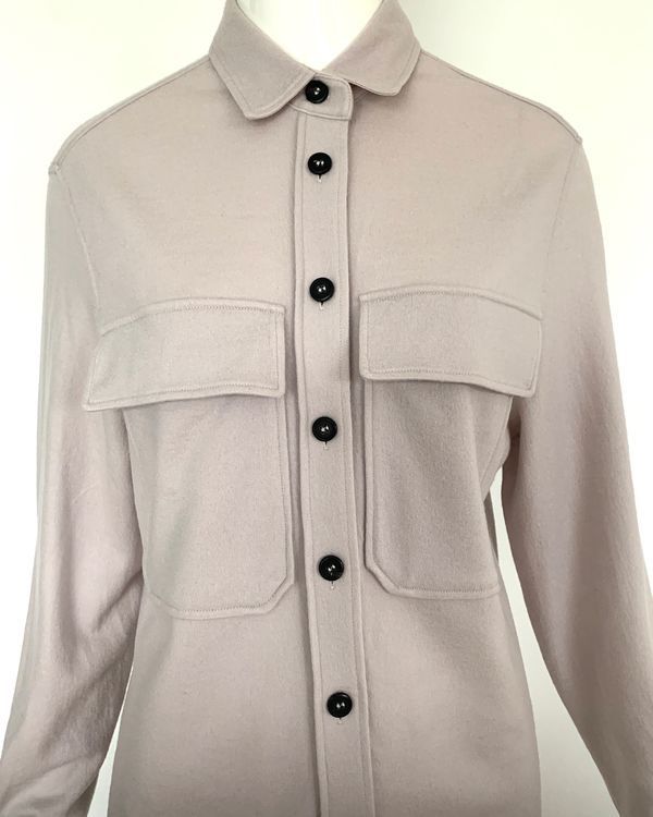 Windsor Jacken: WINDSOR Jacke Hemd Overshirt taupe - EU 36 – Gebraucht aus Bottmingen von Merkur_Basel