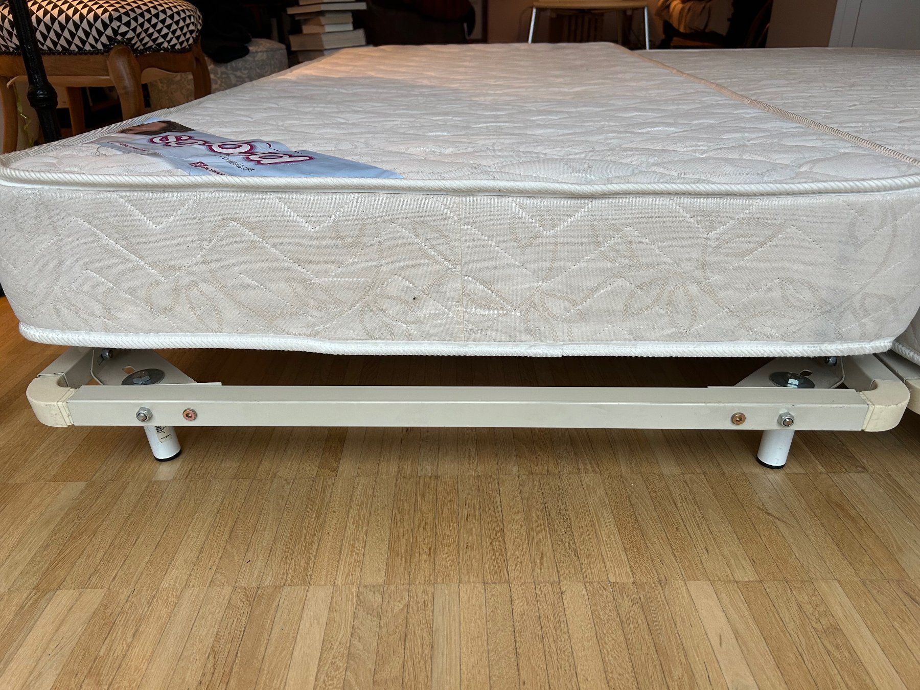 Letti: 2x Sommier à latte simple et 2x matelas – Usato da Fribourg venduto da Ursula37 2