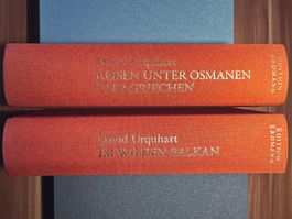 Alte abenteuerliche Reiseberichte - David Urquhart, 2 Bücher