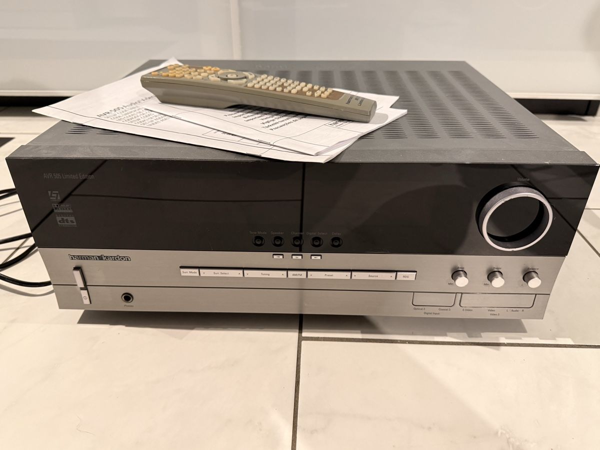 Harman-Kardon Ricevitori: Harman Kardon AVR 505 – Difettoso da Glattfelden venduto da FlyCessna 1