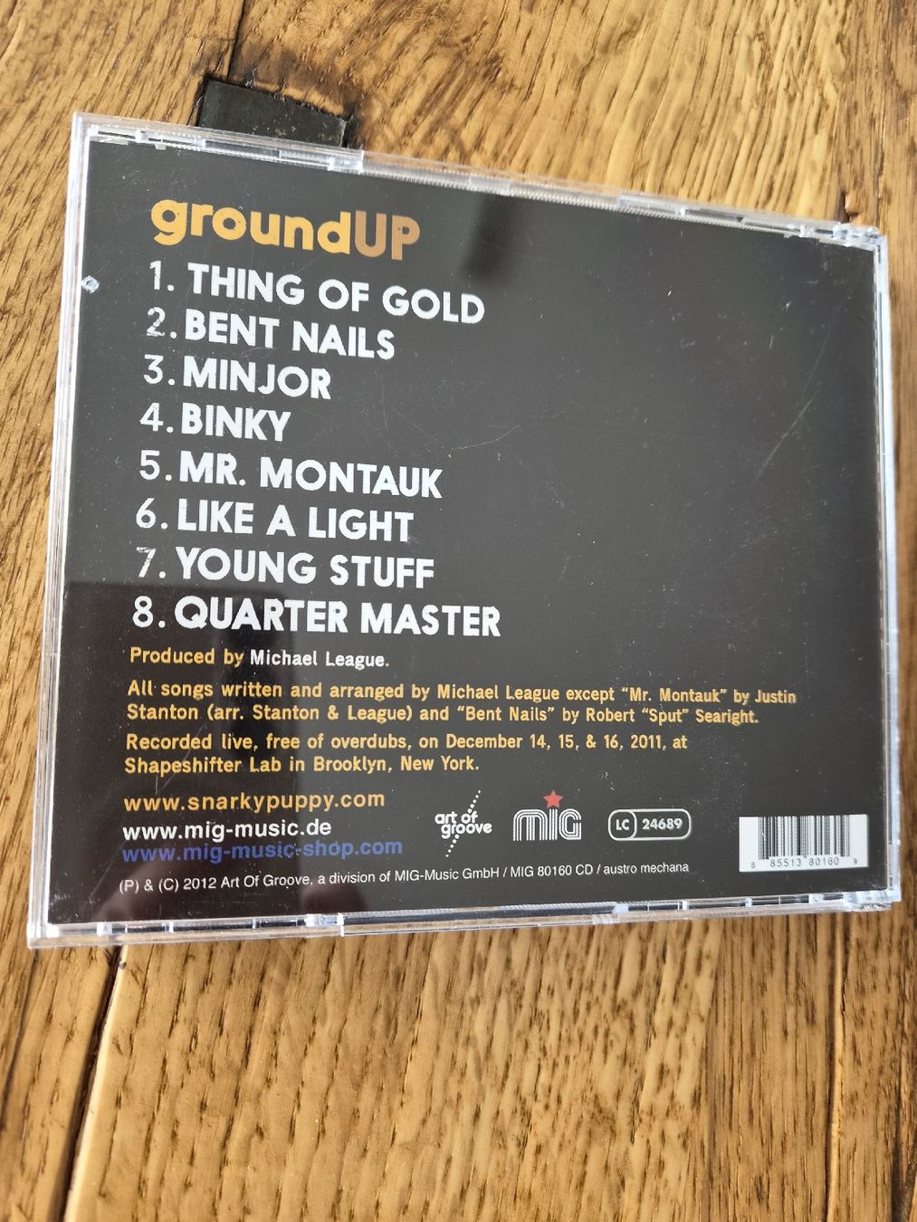 CD: SNARKY PUPPY GROUND UP – Nuovo (secondo la descrizione) da Zofingen venduto da Tinpan 3