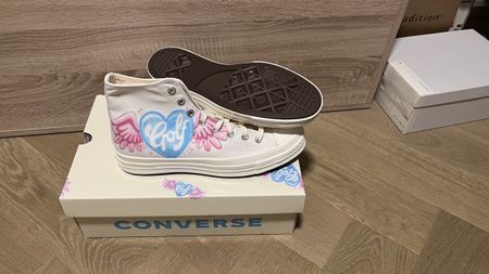 Converse x Golf Wang Chuck 70 Weiss, Grösse 42.5, Neu!