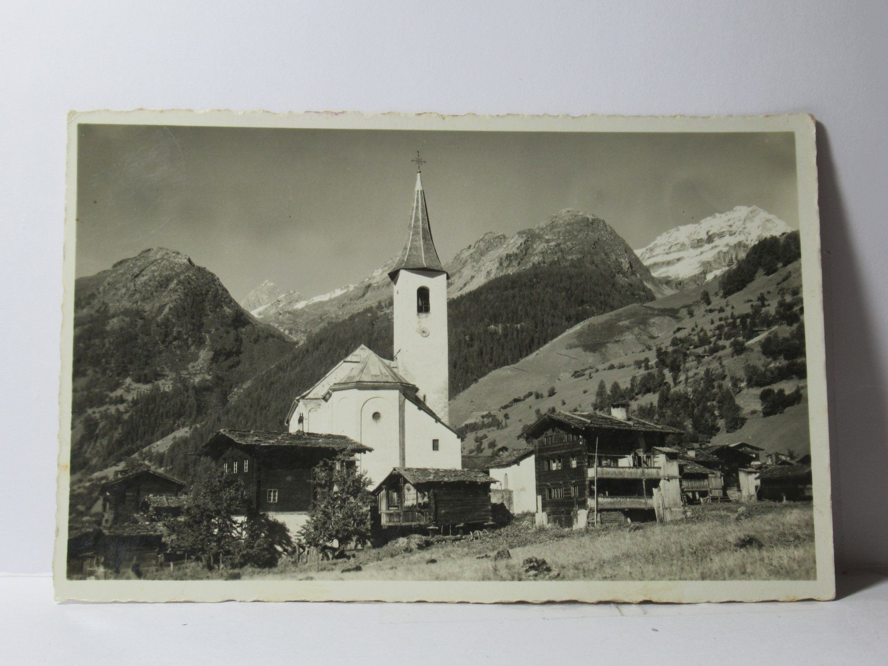 Cartes postales: Kippel , Kirche  1935 – D'occasion à Grenchen par Bluemchen1900