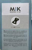 MIK Gepäckträgerplatte 70170 schwarz neu