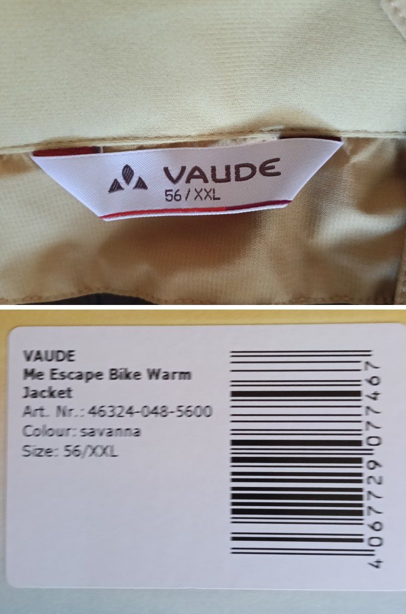 Vaude Giacche: Laden-neue Jacke von VAUDE – Nuovo e nell'imballaggio originale da Basel venduto da K.Horn 4