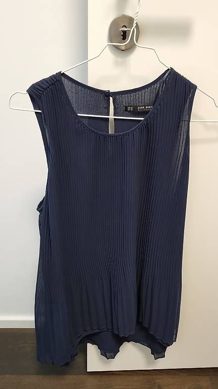Camicette: NEU! Lange Pliseebluse – Usato da Zürich venduto da loo_nhk8