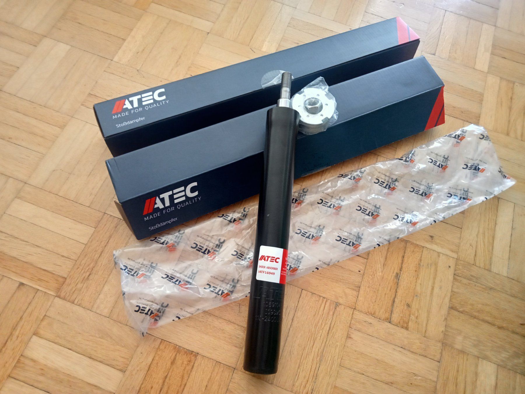 VW Tutti pezzi di ricambio auto: Vw Golf 1 2x ATEC Stossdämpfer Neu OVP – Nuovo e nell'imballaggio originale da Forch venduto da BUPerformance
