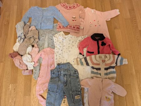 Mädchen Kleiderpaket Grösse 74/80 guter Zustand