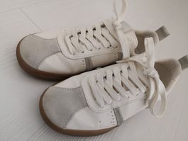 🤩MANGO SNEAKER WEISS DURCHGELAUFEN