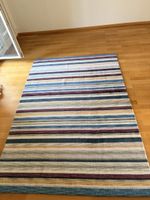 Teppich gestreift multicolour guter Zustand 200x290cm